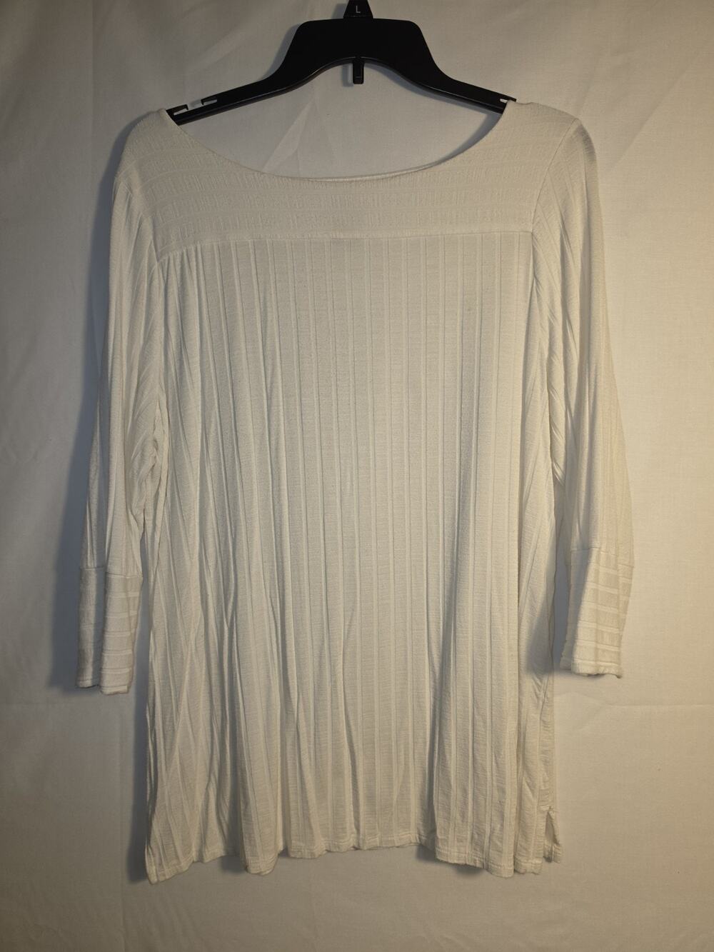Chicos Women's Blouse Long Sleeve White Size 2
